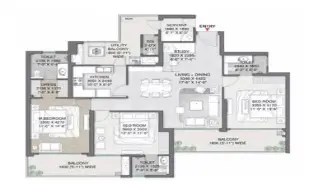 DLF Privana North Floor Plan Sector 77 Gurgaon